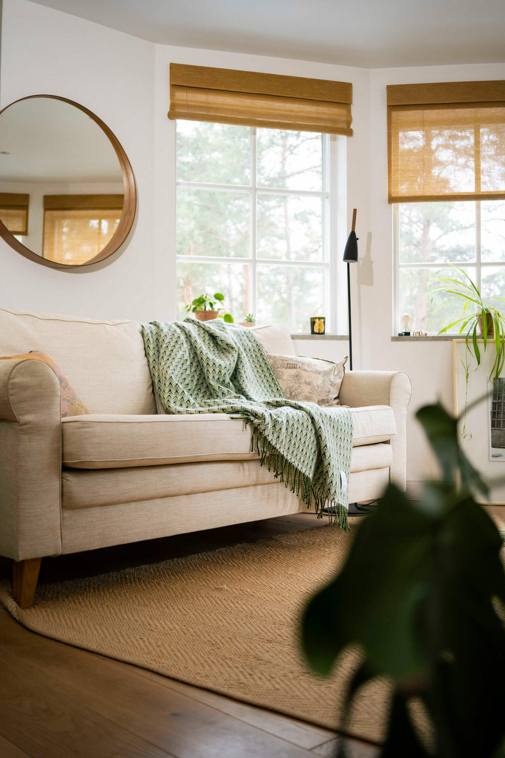 Amai wool throw