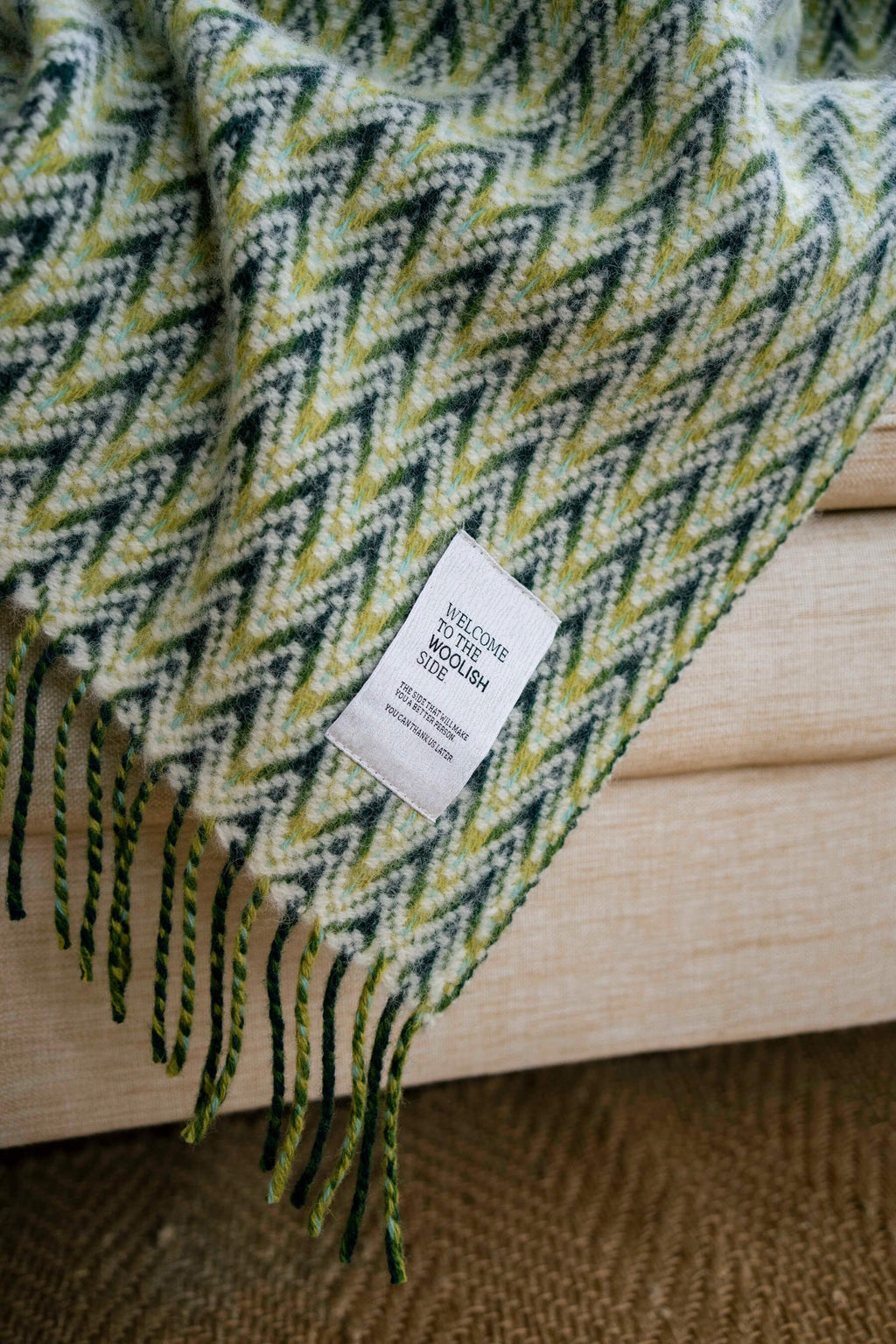 Amai wool throw