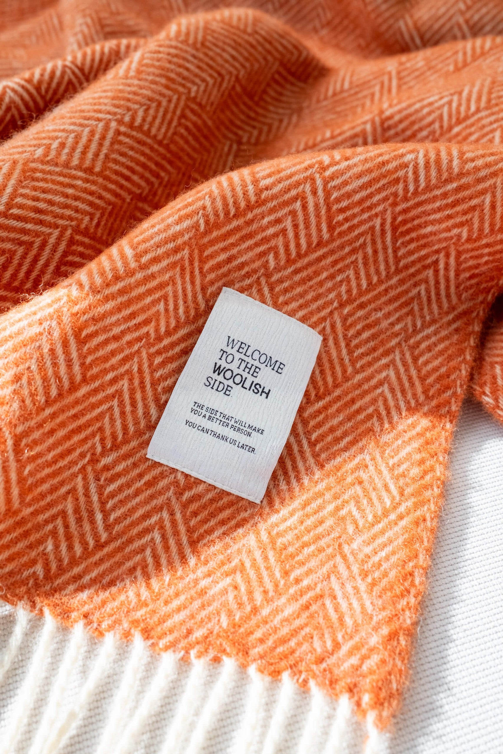 Hera wool throw