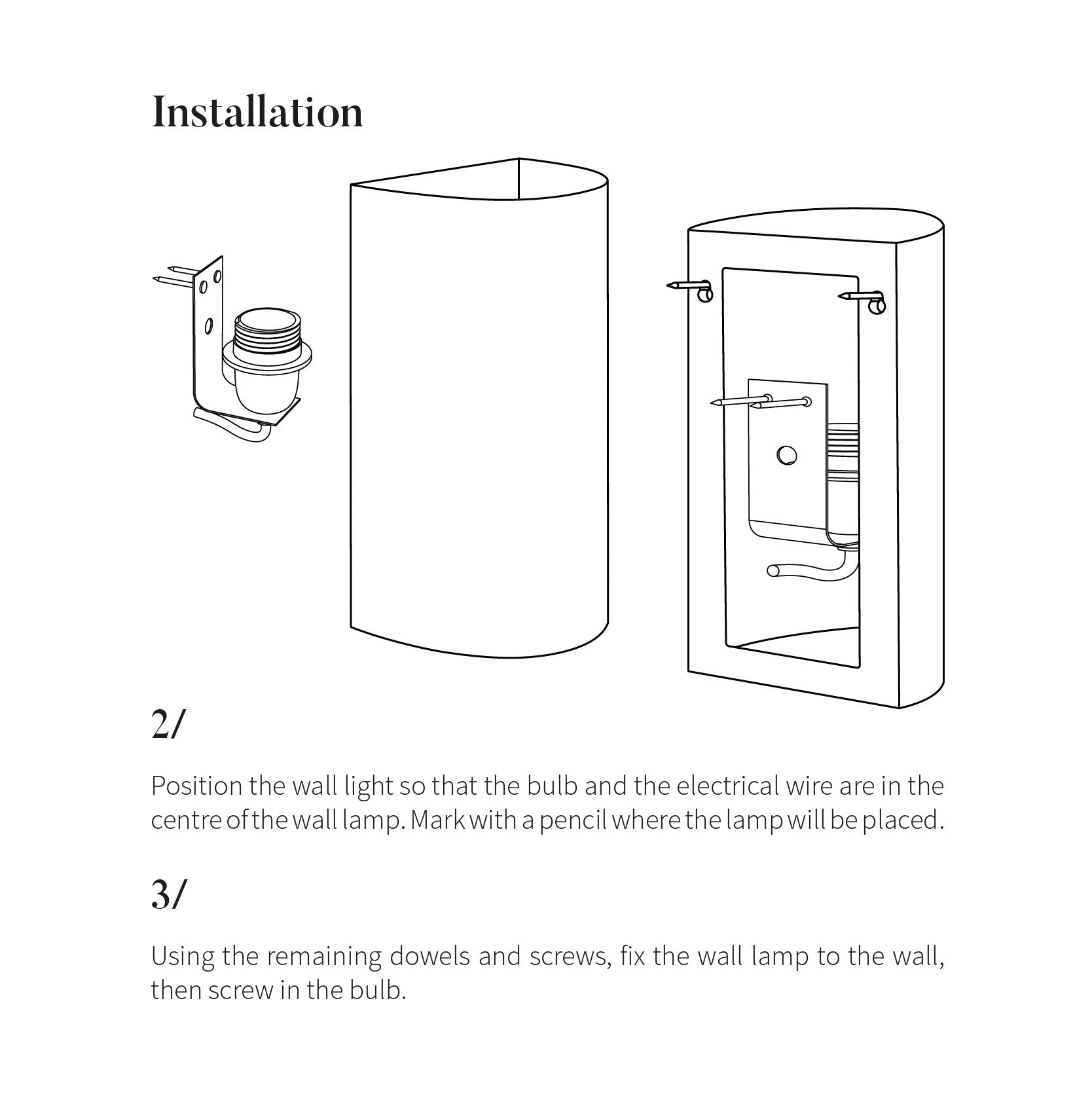 Ceramic wall light CURVE - Extra Matte White