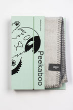 Merino baby blanket - Doggy
