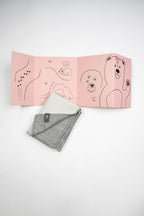 Merino baby blanket - Teddy