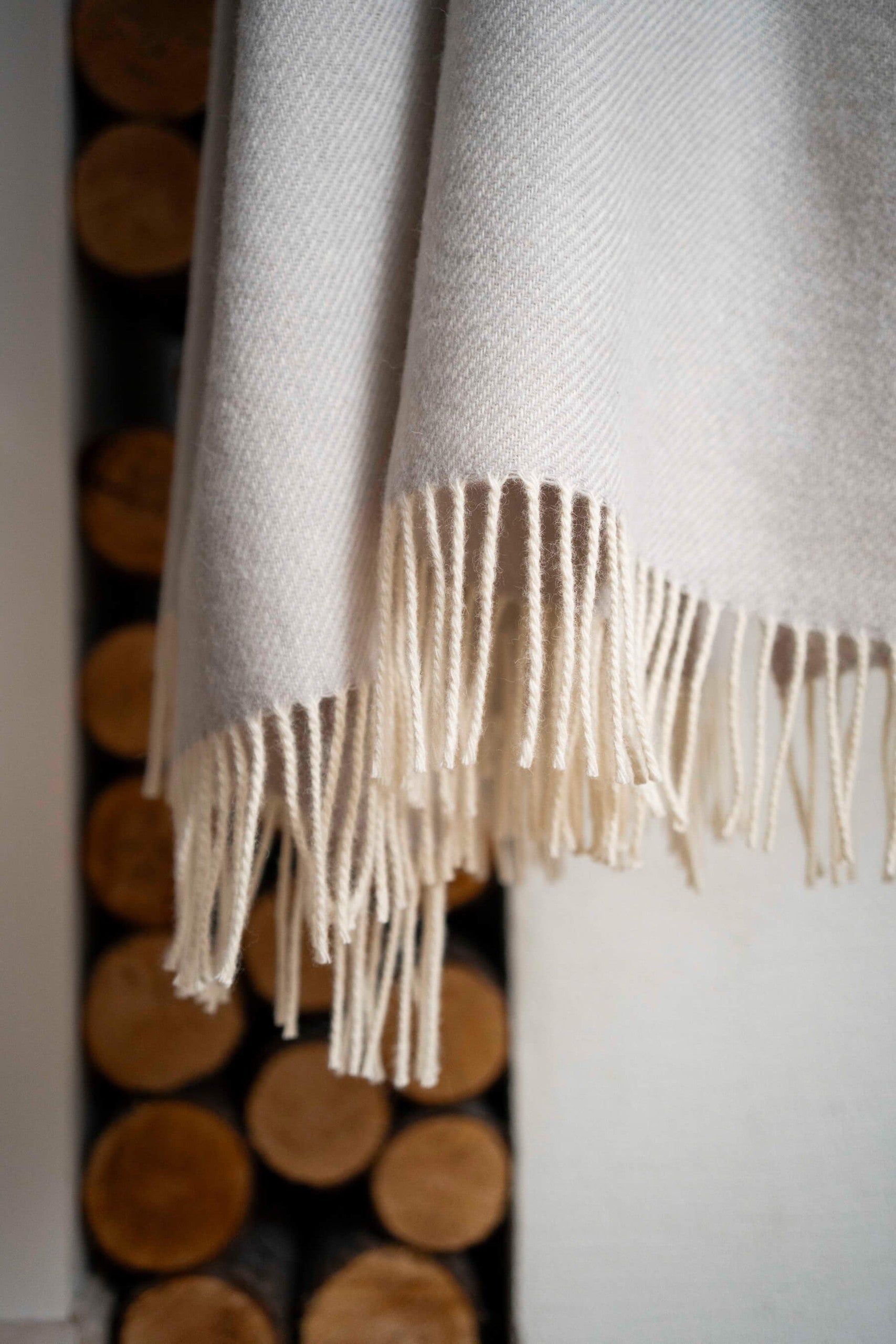 Mira wool throw