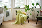 Mira wool throw