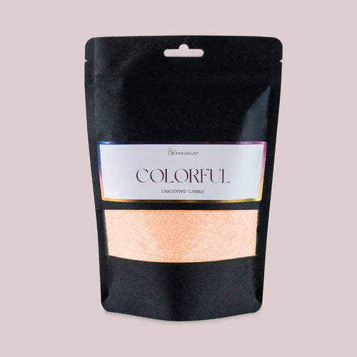 Powdered Candle Refill Kit – Unscented Creamy Peach, 330g