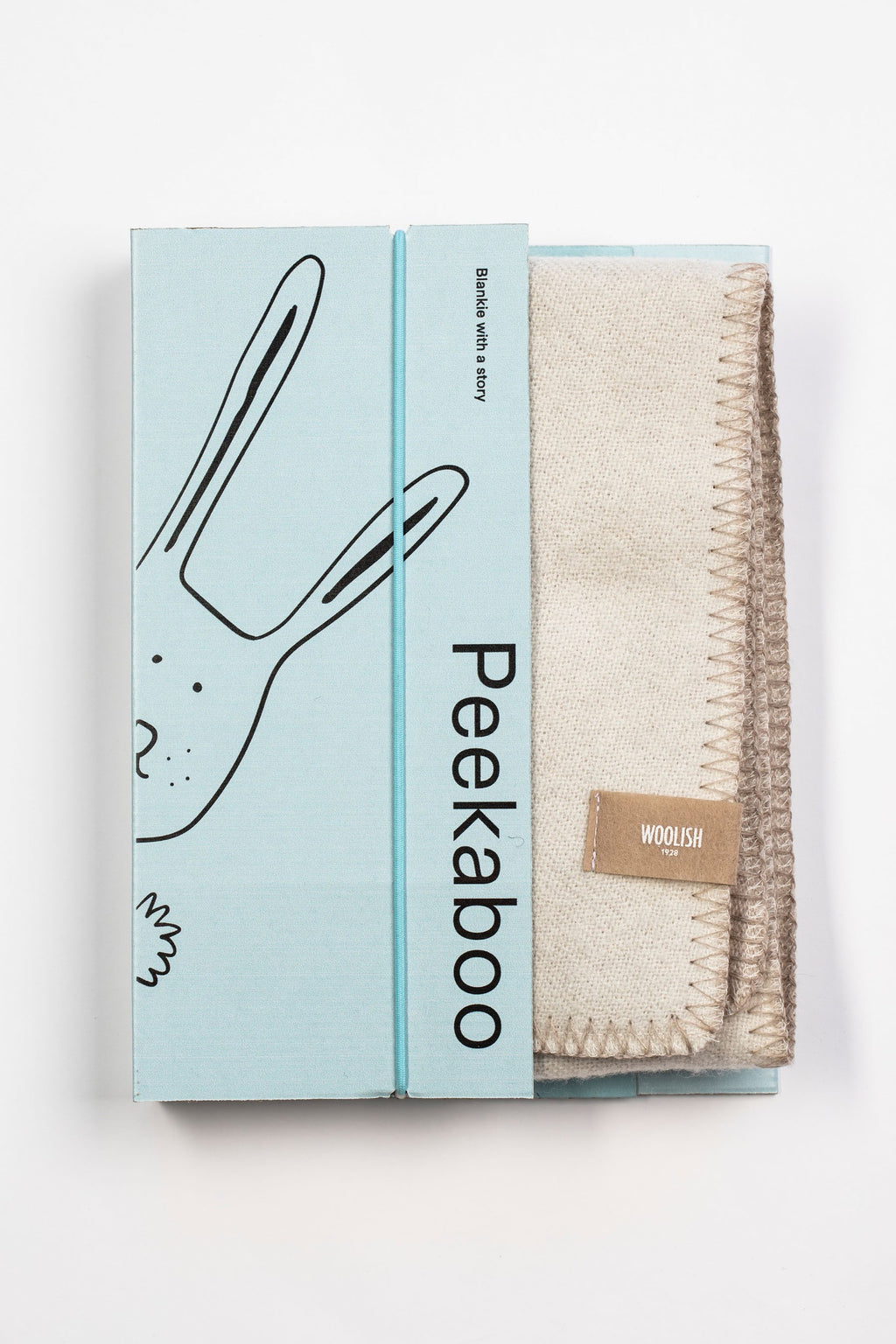 Merino baby blanket - Rabbit