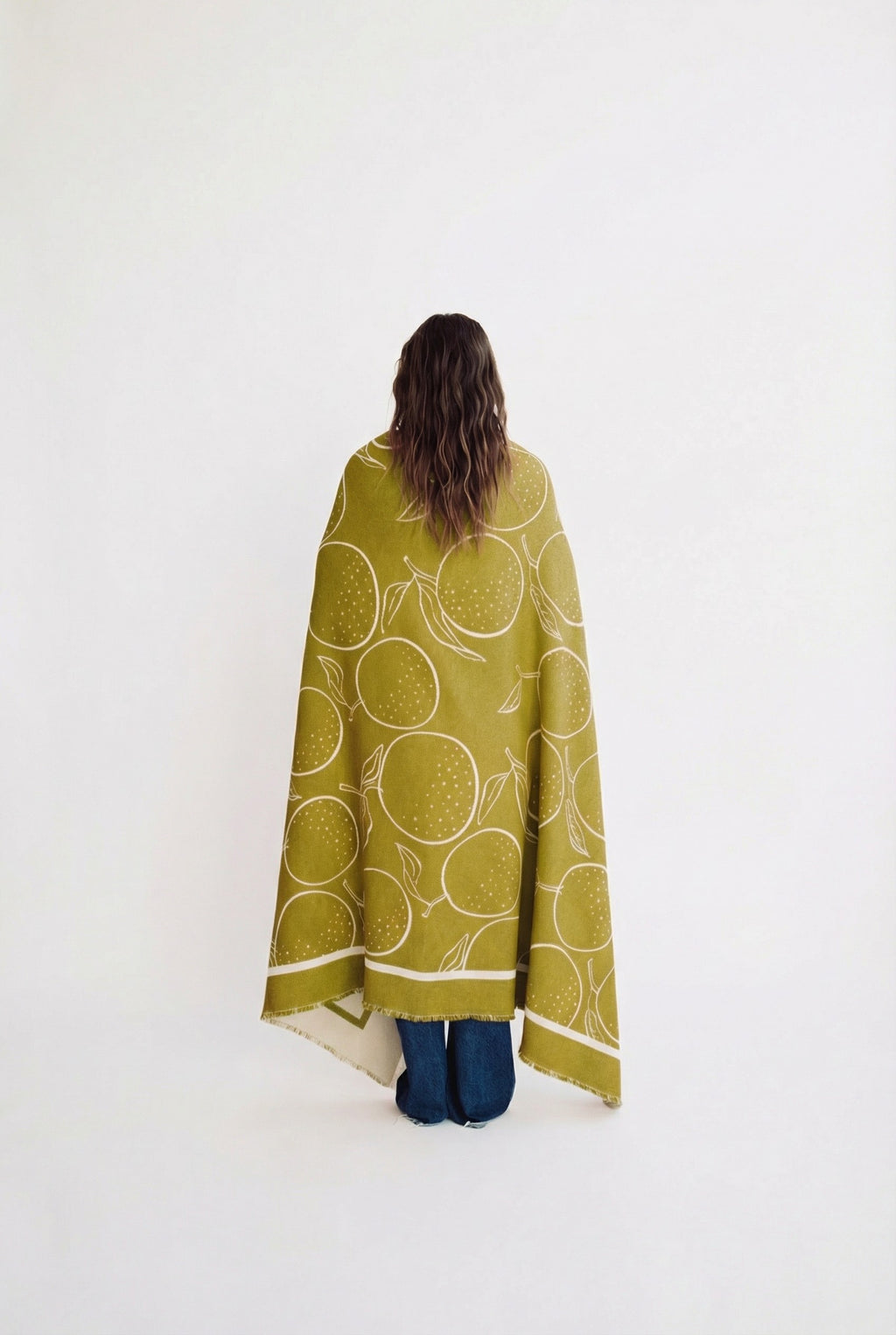 Yuna cotton throw